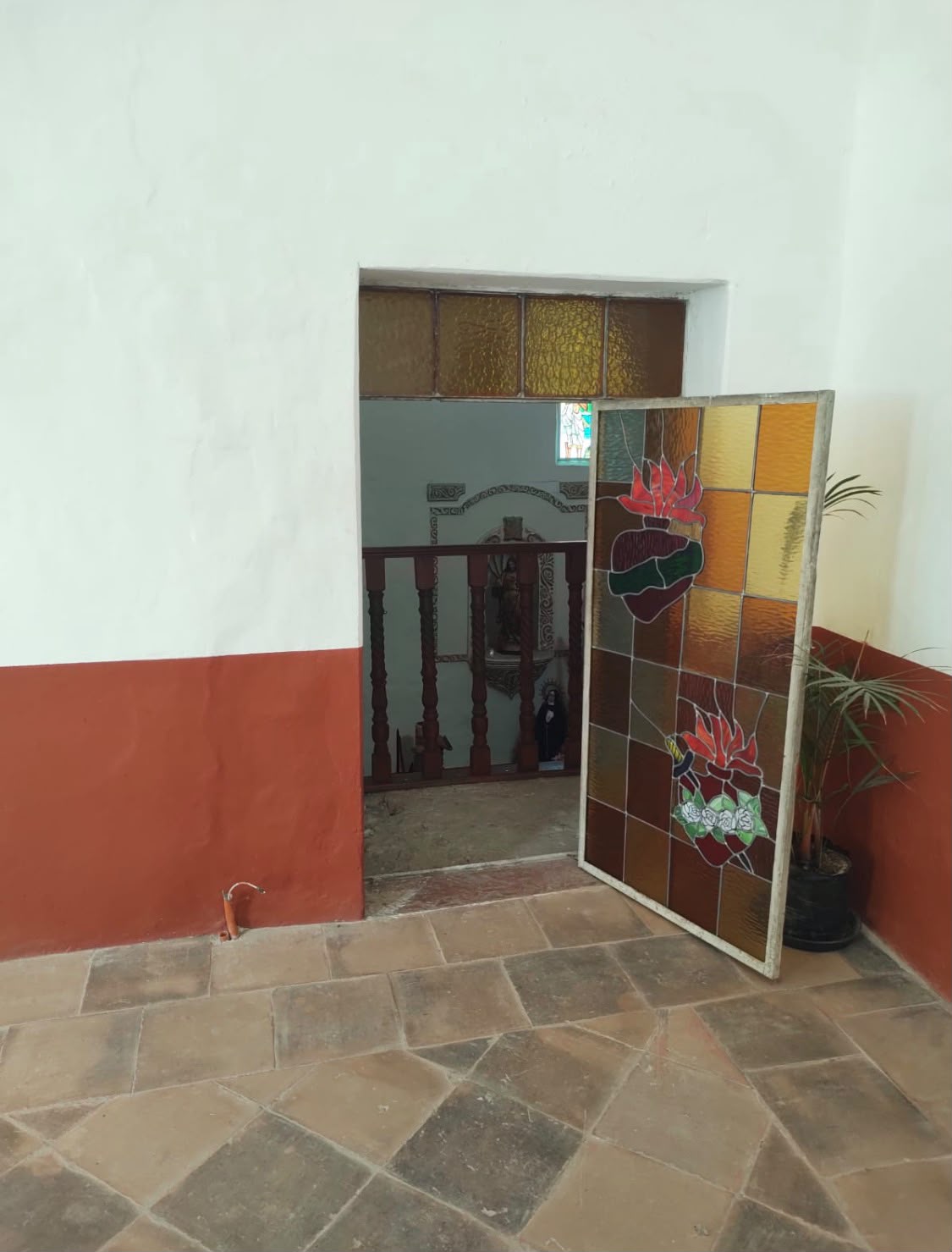 Tribuna de los enfermos del antiguo convento de San Juan Bautista
